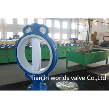 PTFE Coated Wafer Control Valve (D71X-10/16)